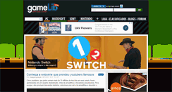 Desktop Screenshot of antigo.gamelib.com.br